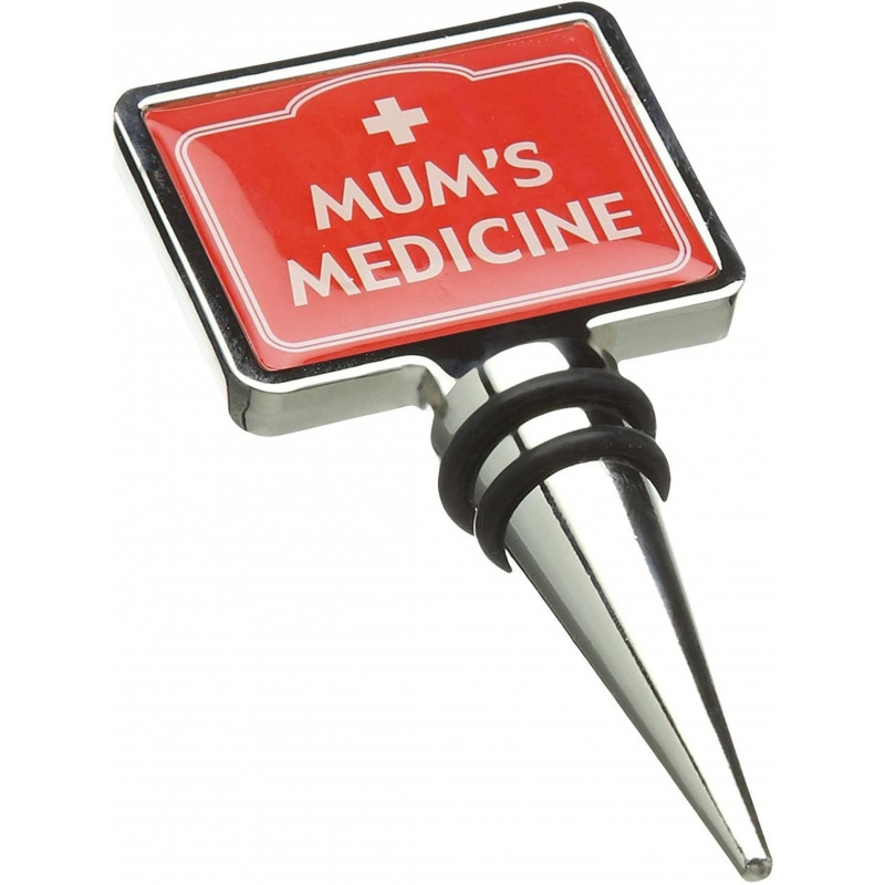 Mum’s Medicine Wine Bottle Stopper, Currently priced at £6.88